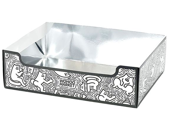 Disposable cat litter box